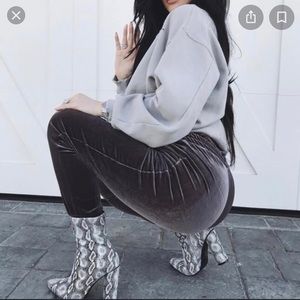 Fashion Nova Snakeskin bootie